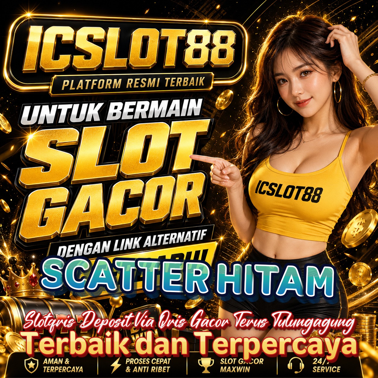 SCATTER HITAM